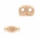 Cymbal ™ DQ metal bead substitute Vitali for SuperDuo beads - Rose gold